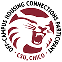 Off-campus housing connections participant - CSU, Chico logo